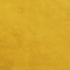 Tapis Imitation Poil Fin Moutarde 120x170cm en polyester