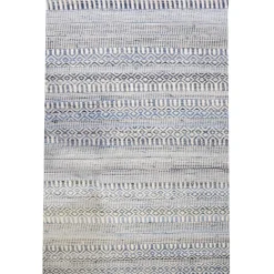 Tapis Ivoire/bleu VICTORIA