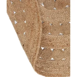 Tapis Patna Naturel diamètre 120