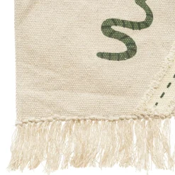 Tapis rectangle coton jungle 100 x 150 cm
