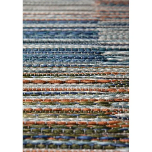 Tapis rectangulaire Bianca outdoor Lagon