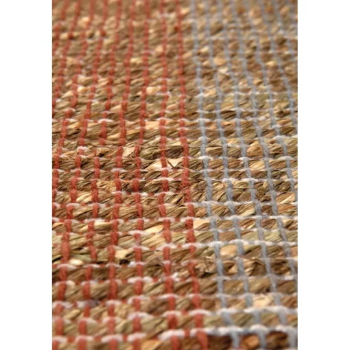 Tapis rectangulaire Karan Terracotta