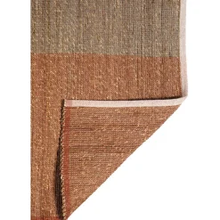 Tapis rectangulaire Karan Terracotta
