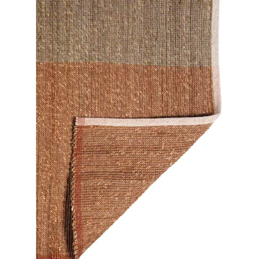 Tapis rectangulaire Karan Terracotta