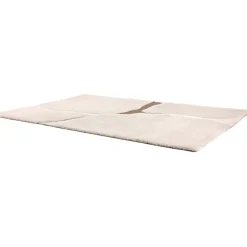 Tapis recyclé Yan Neige 200 x 290 x 2