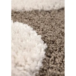 Tapis recyclé Yan Neige 200 x 290 x 2
