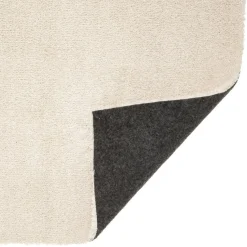 Tapis reflet ivoire