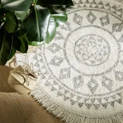 Tapis rond etnik D120