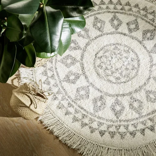 Tapis rond etnik D120