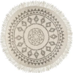 Tapis rond etnik D120