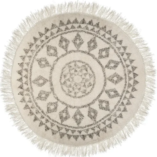 Tapis rond etnik D120