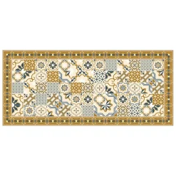 Tapis Vinyle Mosaïque multicolore Boîte 50x112