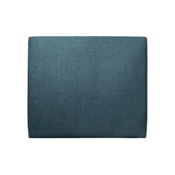 Tete de lit Tapissee Bouclette Bleue rembourre