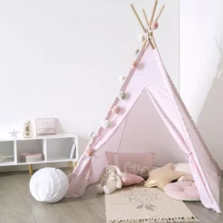 Tipi décoration rose H160