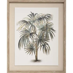 Toile Imprimé et Cadre et Foile Arbre bananier 40 x 50