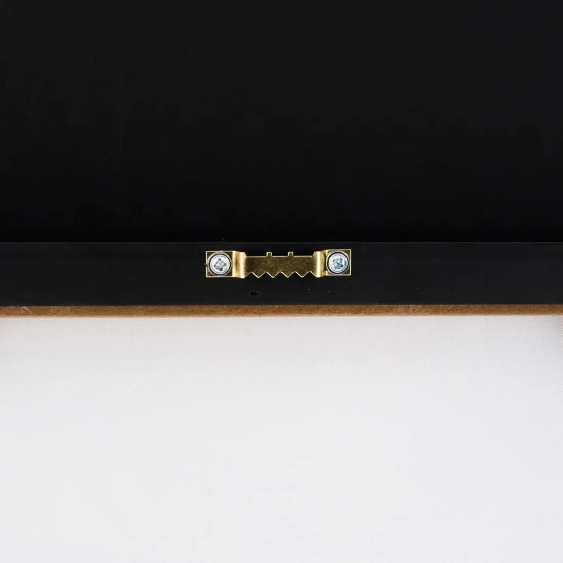 Toile imprimée encadrée Lacey vert