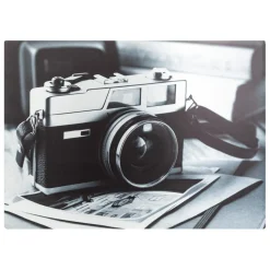 Toile imprimée Nuno Noir et blanc