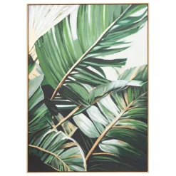 Toile peinte encadrée