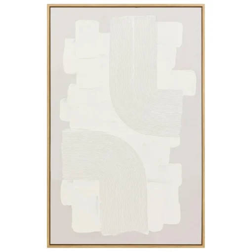 Toile peinte encadrée Mahala