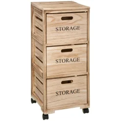 Tour 3 portes à roulettes enois cagette