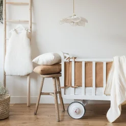 Tour de lit en gaze de coton CAMEL