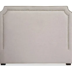 Tête de lit 140cm Tissu Beige MILANO