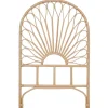 Tête de lit en rotin design intemporel des finitions soignées