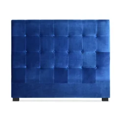 Tête de lit Luxor Velours Bleu