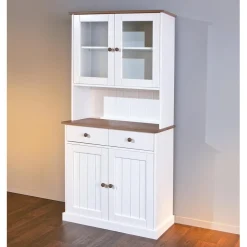 Vaisselier 4 portes en Pin massif