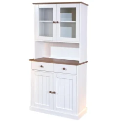 Vaisselier 4 portes en Pin massif