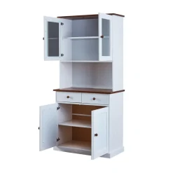 Vaisselier 4 portes en Pin massif