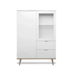 Vaisselier avec 2 Portes et 2 Tiroirs COPENHAGUE