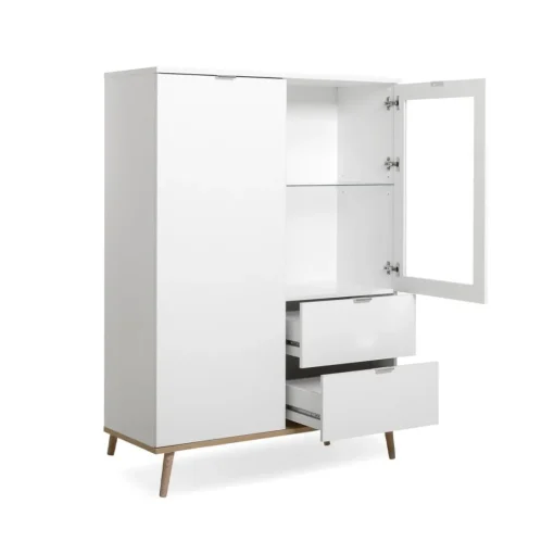 Vaisselier avec 2 Portes et 2 Tiroirs COPENHAGUE