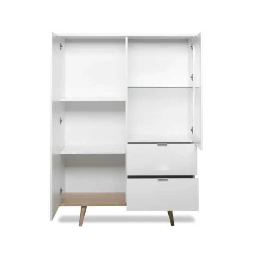 Vaisselier avec 2 Portes et 2 Tiroirs COPENHAGUE