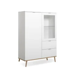 Vaisselier avec 2 Portes et 2 Tiroirs COPENHAGUE