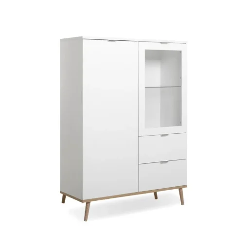 Vaisselier avec 2 Portes et 2 Tiroirs COPENHAGUE