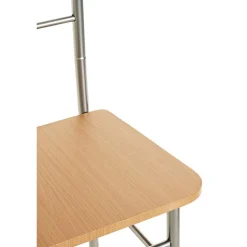 Valet de chambre avec assise en décor hêtre