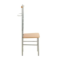 Valet de chambre avec assise en décor hêtre