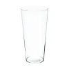Vase conique transparent H30
