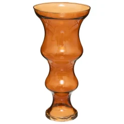 Vase double ambre Matali