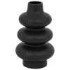 Vase en céramique noir clothilde