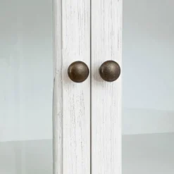 Vitrine 4 portes OBLIA blanc