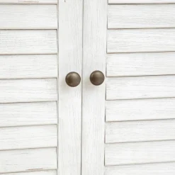 Vitrine 4 portes OBLIA blanc