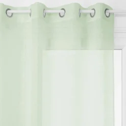 Voilage Louis 140x240cm - vert céladon