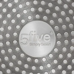 Wok aluminium pressé amovible 28 cm